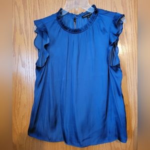 Banana Republic Ruffled Sleeveless Blouse